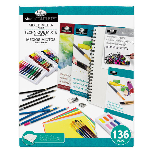 R&L Studio Complete Mixed Media Art Set - 136 Pack