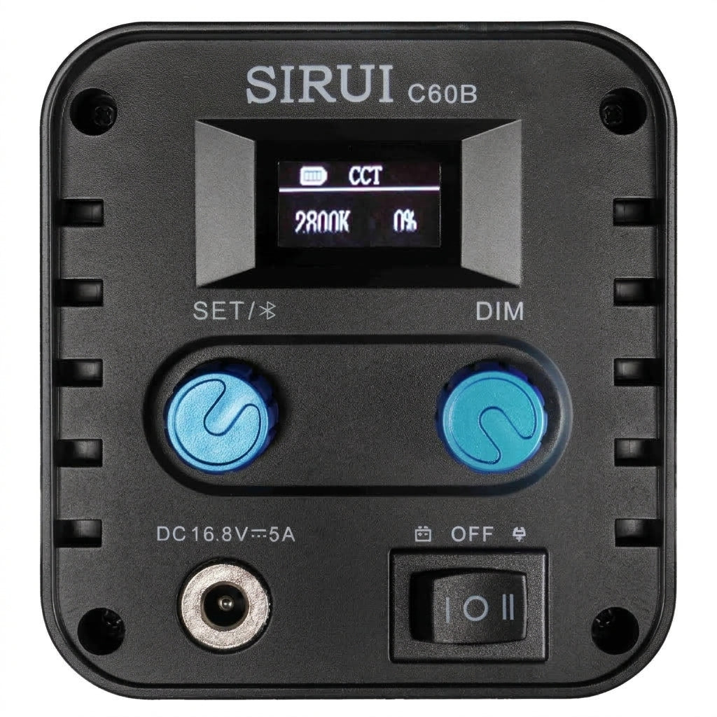 Sirui Lampe Spot LED Bi-Color C60B — 4