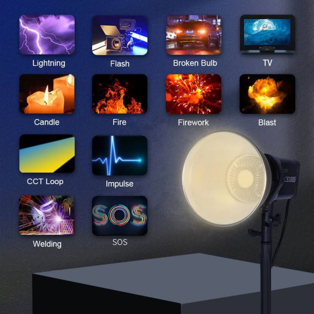 Sirui Bi-Color LED Monolight CS100B — 7