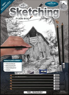 R&L Sketching Made Easy Standard - Old Country Barn