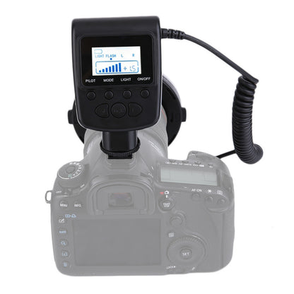 StudioKing Macro lampe annulaire LED avec flash RL-130 — 3