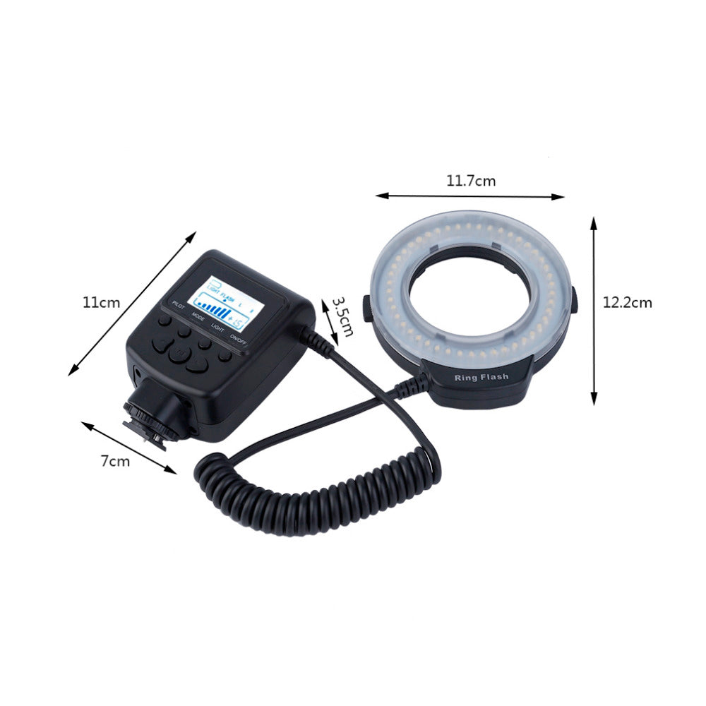 StudioKing Macro lampe annulaire LED avec flash RL-130 — 4
