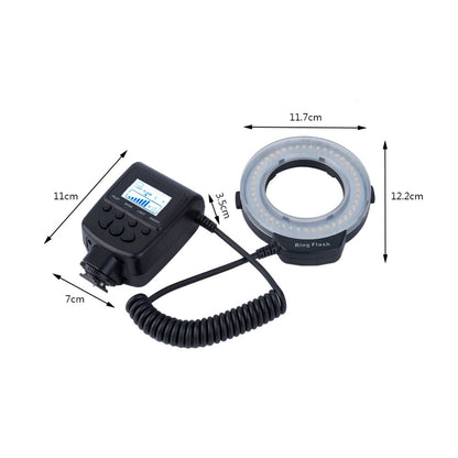 StudioKing Macro lampe annulaire LED avec flash RL-130 — 4