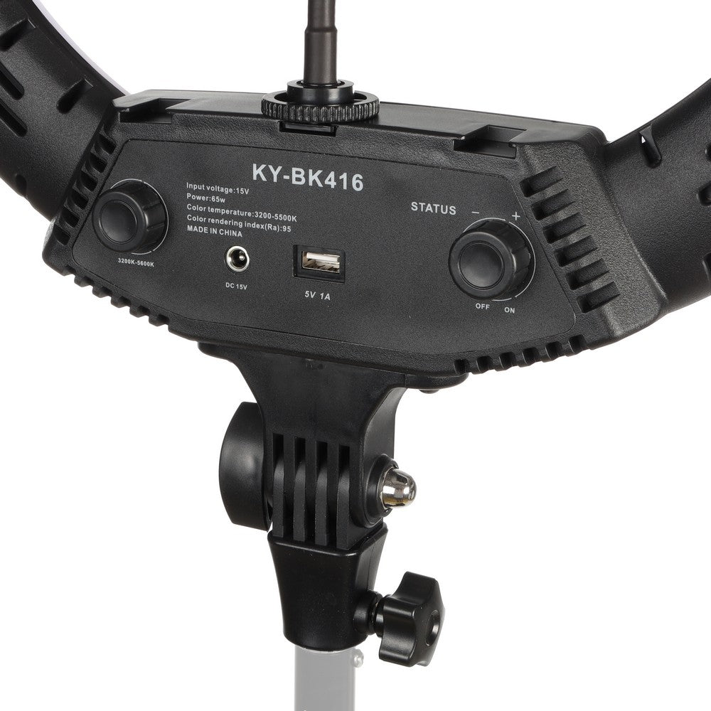 StudioKing Ensemble de Lampe Anneau LED 65W LR-650 — 5