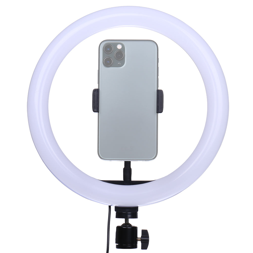 StudioKing LED Vlog Set SK-K190 avec lampe circulaire et support de microphone — 3