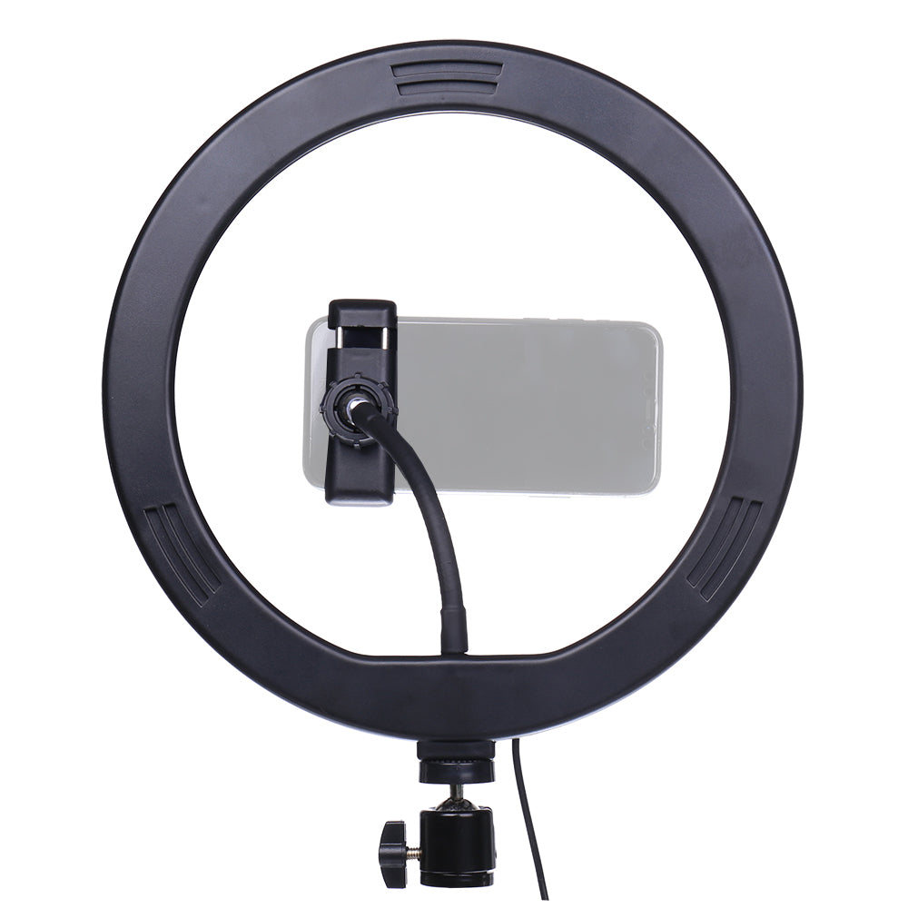 StudioKing LED Vlog Set SK-K190 avec lampe circulaire et support de microphone — 5