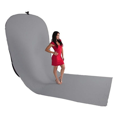 StudioKing Background Board BBT-03-10 Gris/Vert 400x150 cm — 2