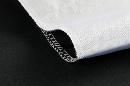 StudioKing Toile de Fond 2,7x5 m Blanc/Noir