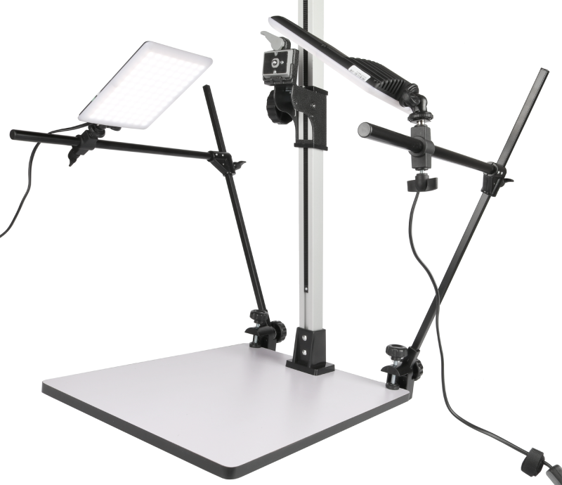 StudioKing Reprostand CS-105 avec Éclairage LED — 2