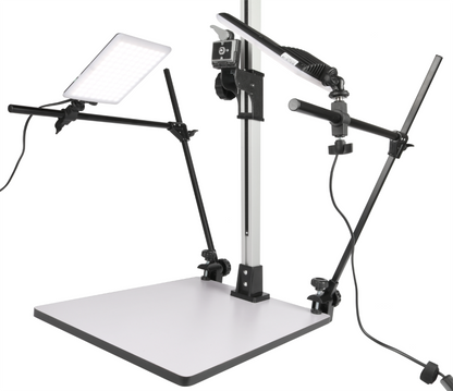 StudioKing Reprostand CS-105 avec Éclairage LED — 2