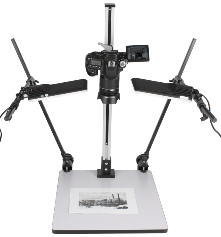 StudioKing Reprostand CS-105 avec Éclairage LED — 3