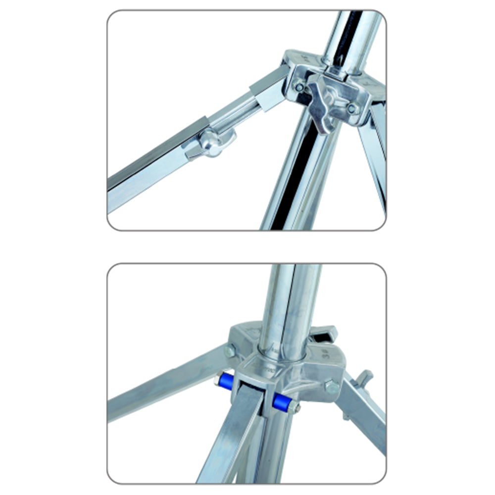 StudioKing Pied de lampe Heavy Duty sur roues FPT-3805 420 cm — 6