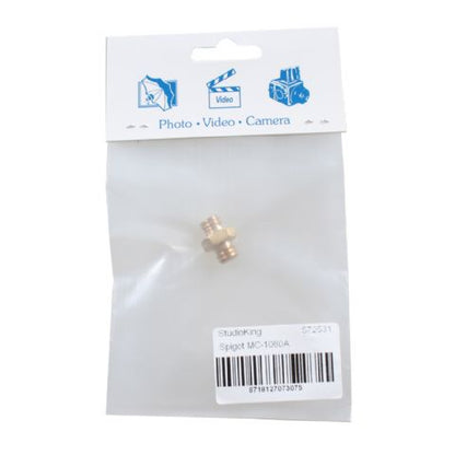 StudioKing Spigot Adaptateur MC-1060A 3/8" Mâle 3/8" Mâle — 3