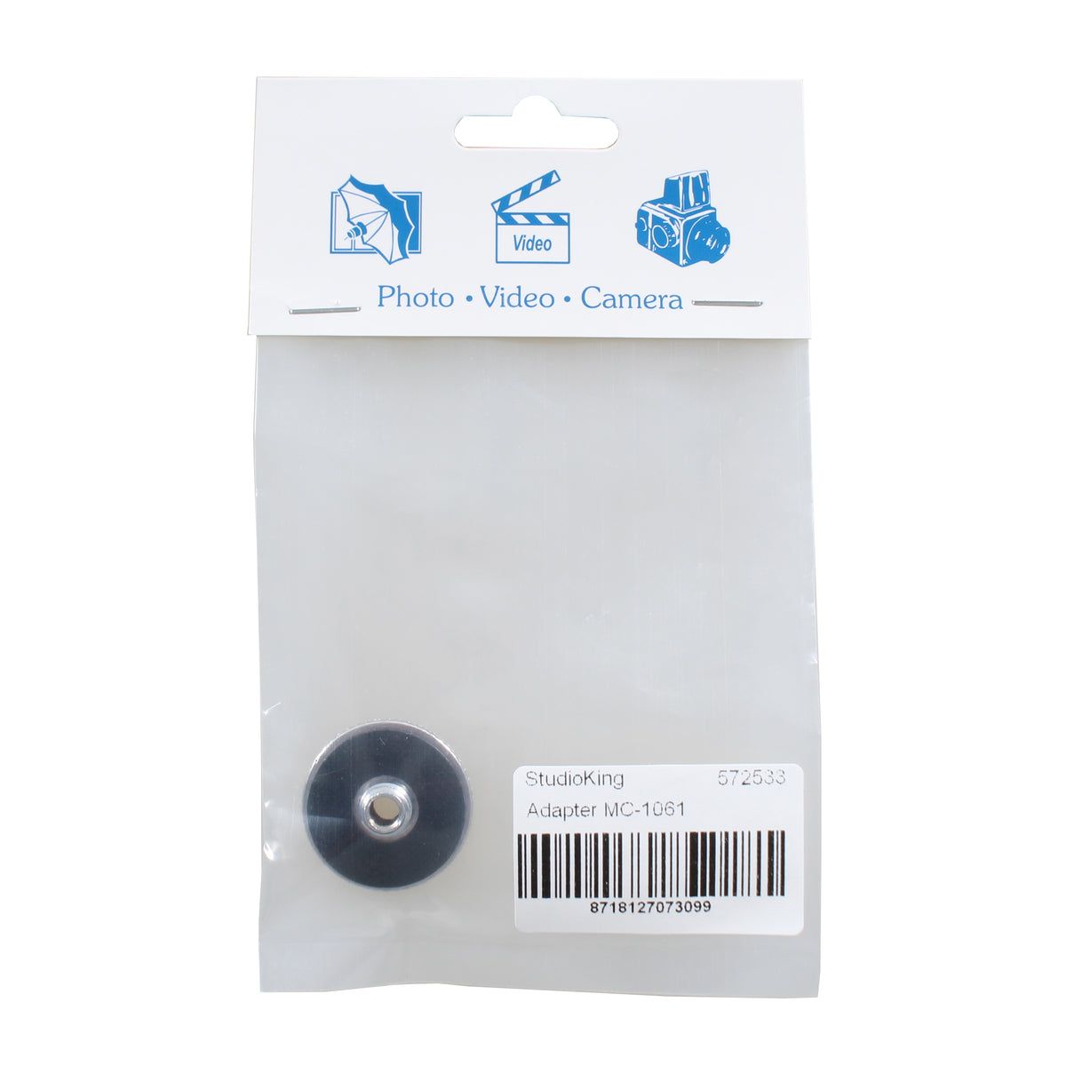 StudioKing Spigot Adaptateur MC-1061 1/4" Femelle 3/8" Mâle — 3