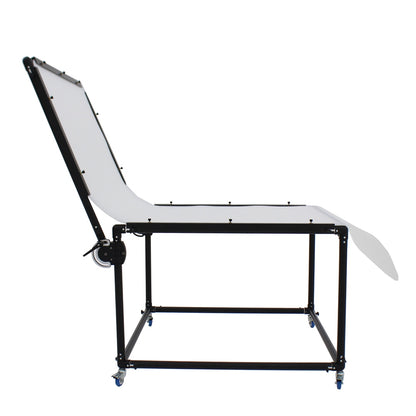 StudioKing Table de Prise de Vue Professionnelle FST-10200W 100x200 cm — 2