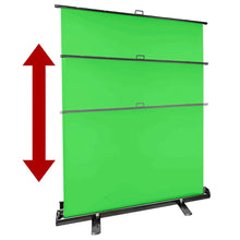 StudioKing Écran Vert Enroulable FB-150200FG 150x200 cm Chroma Vert