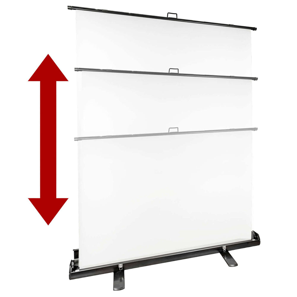 StudioKing Écran de Fond Enroulable FB-150200FW 150x200 cm Blanc — 2