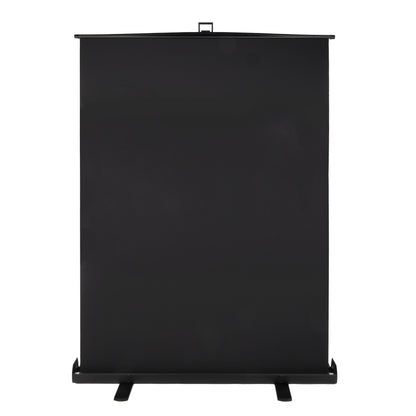 StudioKing Écran de fond enroulable FB-150200FB 150x200 cm Noir — 2