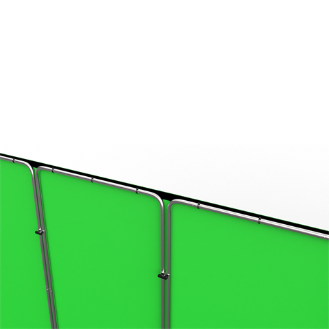 StudioKing Fond Panoramique Écran Vert FSF-240900PT 240x900cm — 4