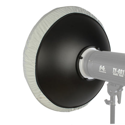 StudioKing Beauty Dish Argenté SK-BD420 42 cm avec Grille en nid d'abeille — 5