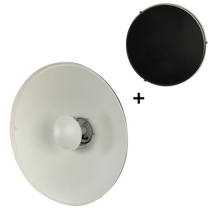 StudioKing Beauty Dish Blanche SK-BD550W 55 cm pour Falcon Eyes