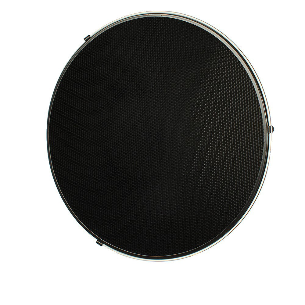 StudioKing Beauty Dish Argent SK-BD700 70 cm avec Grille en Nid d'Abeille — 3