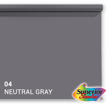 Superior Papier de Fond 04 Gris Neutre 1,35 x 11m