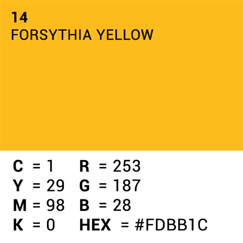 Superior Papier de Fond 14 Forsythia Jaune 1,35 x 11m — 5