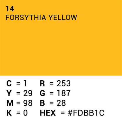 Superior Papier de Fond 14 Forsythia Jaune 1,35 x 11m — 5