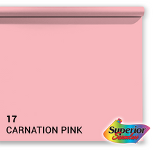 Superior Papier de Fond 17 Carnation Pink 1,35 x 11m