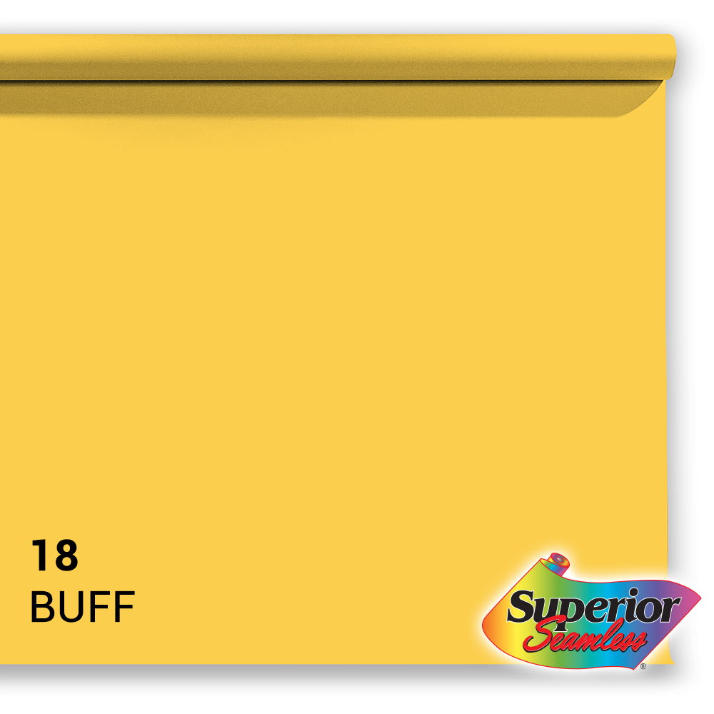 Superior Papier de Fond 18 Buff 1,35 x 11m