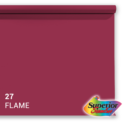 Superior Papier de Fond 27 Flame 1,35 x 11m