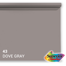 Superior Papier de Fond 43 Dove Grey 1,35 x 11m
