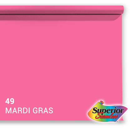 Superior Papier de Fond 49 Mardi Gras 1,35 x 11m