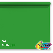 Superior Papier de Fond 54 Stinger Chroma Key 1,35 x 11m