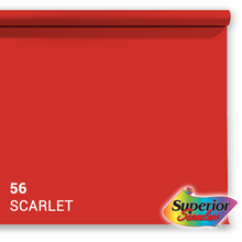 Superior Papier de Fond 56 Scarlet 1,35 x 11m