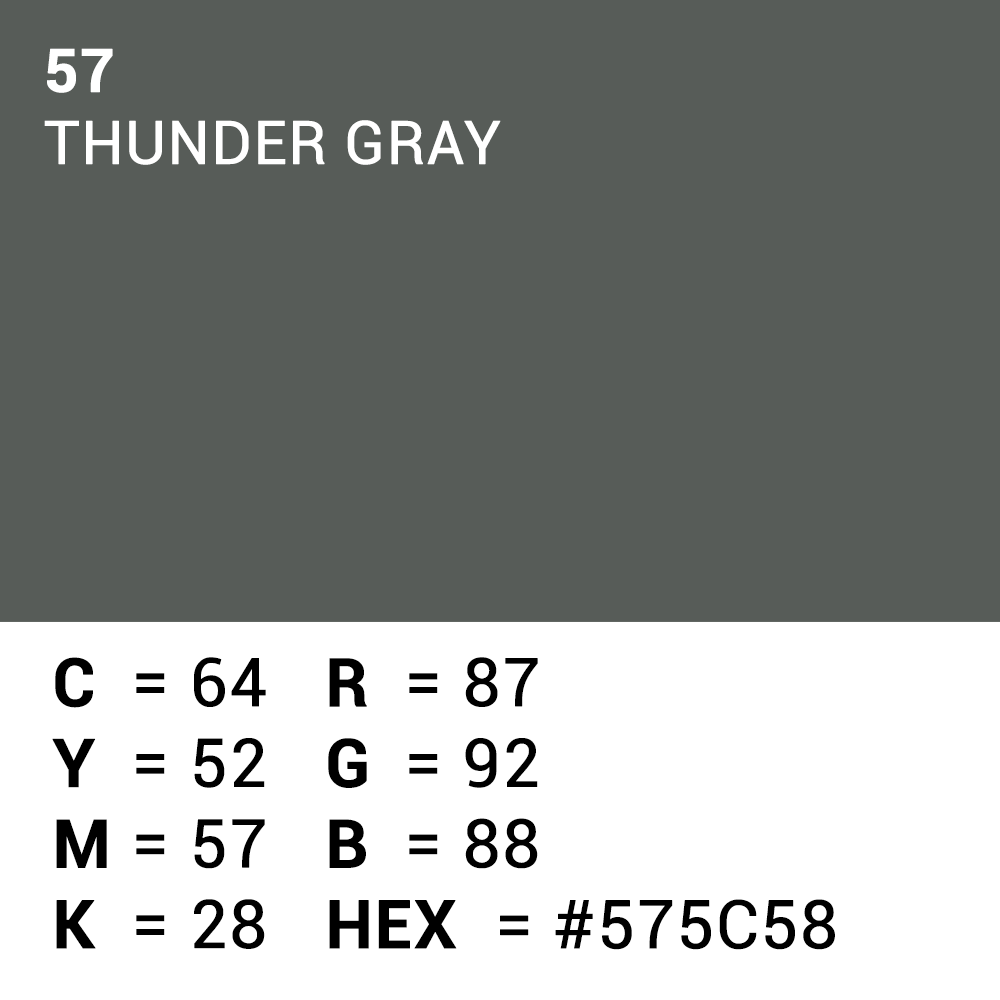 Superior Papier de Fond 57 Thunder Grey 1,35 x 11m — 5