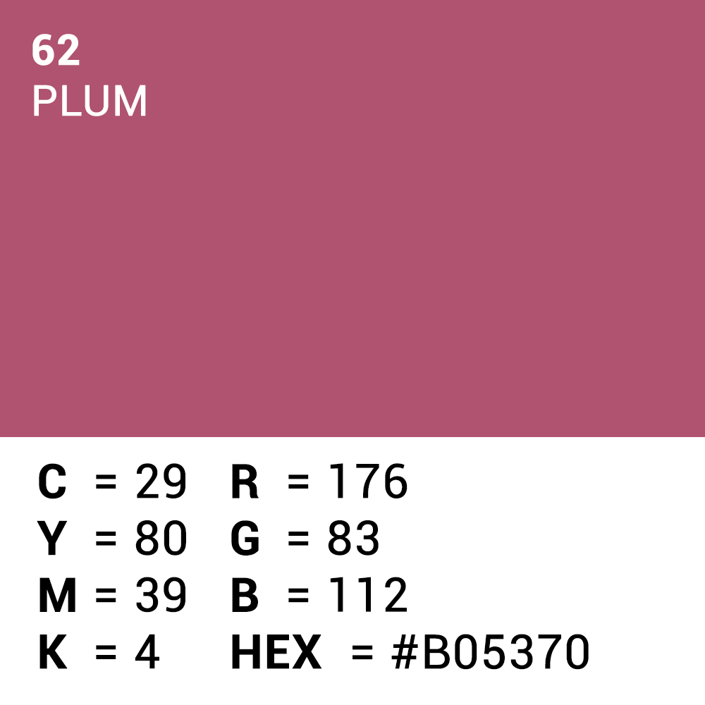 Superior Papier de Fond 62 Prune 1,35 x 11m — 5
