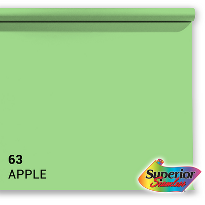 Superior Papier de Fond 63 Apple 1,35 x 11m
