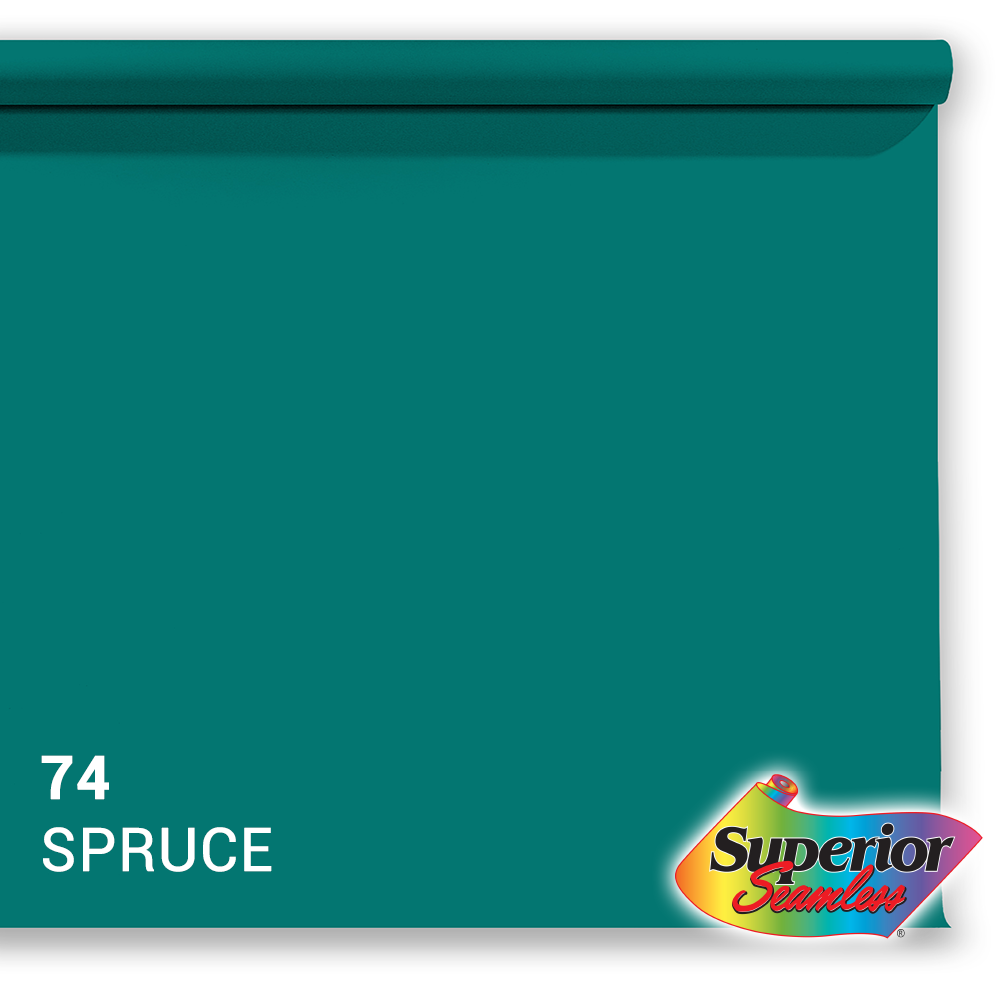 Superior Papier de fond 74 Spruce 1,35 x 11m