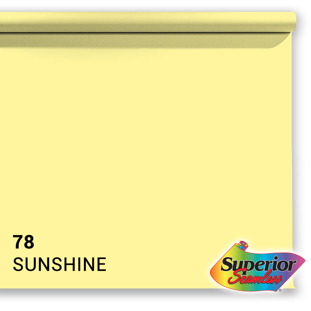Superior Papier de Fond 78 Sunshine 1,35 x 11m