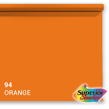 Superior Papier de Fond 94 Orange 1,35 x 11m