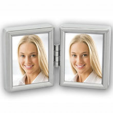 Zep Cadre Photo 8735DL Silver 2x 3,5x4,5 cm pour 2 photos d'identité