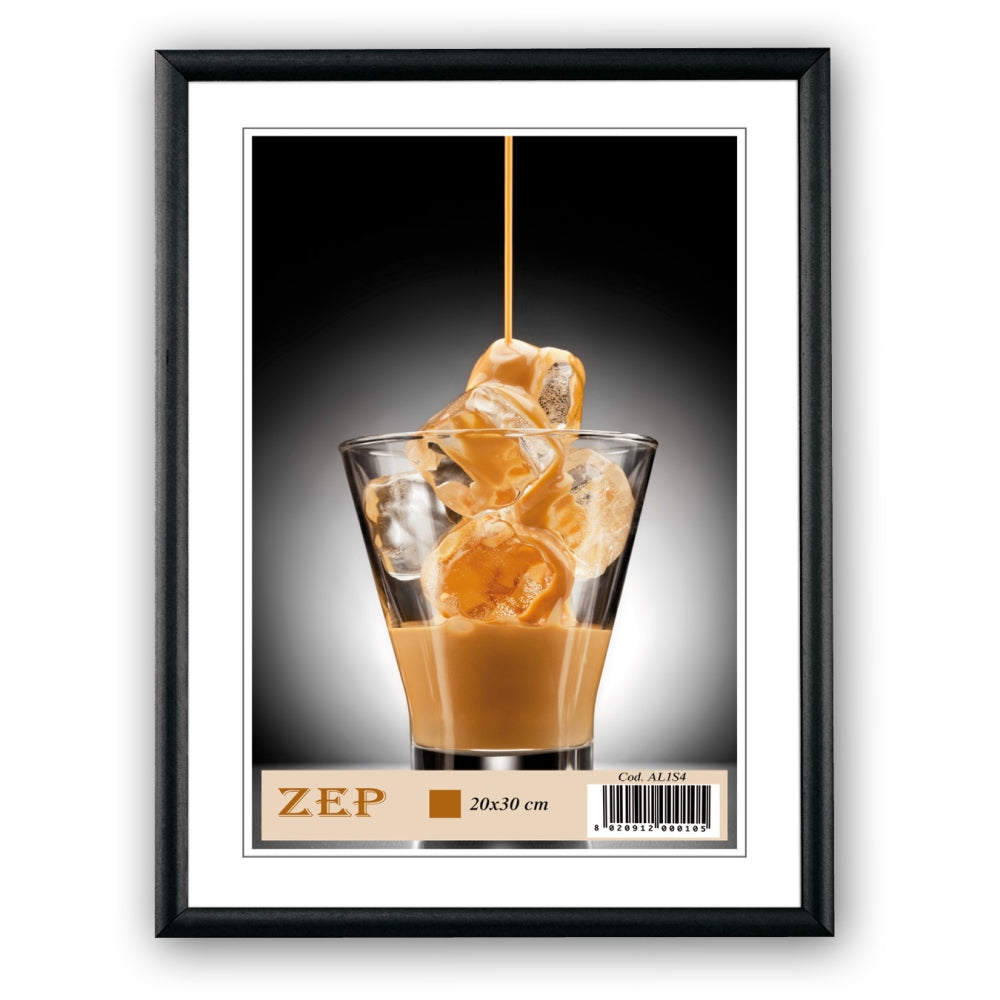 Zep Cadre Photo AL1B15 Noir 20x25 cm