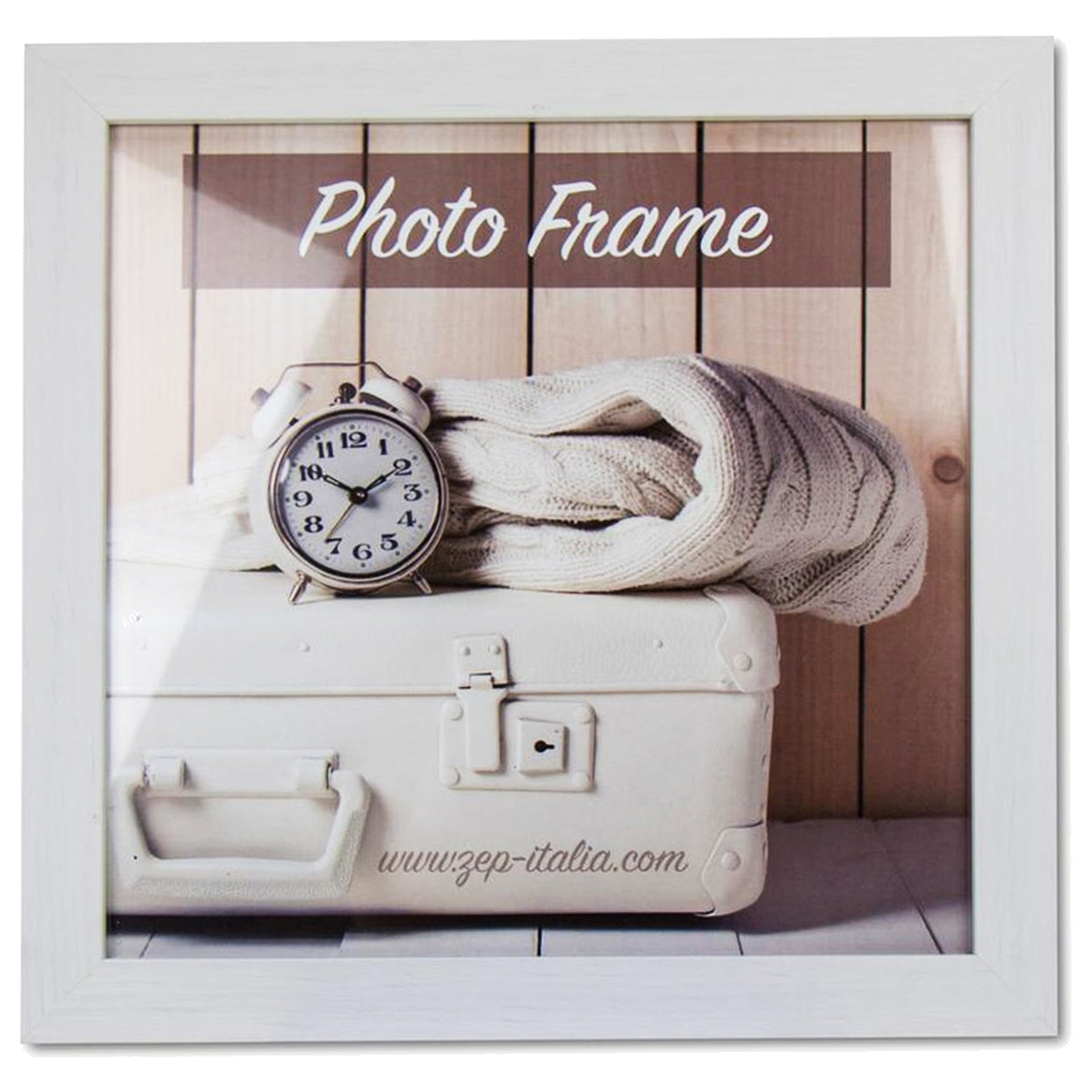 Zep Cadre Photo V21303 Nelson 3 Blanc 30x30 cm