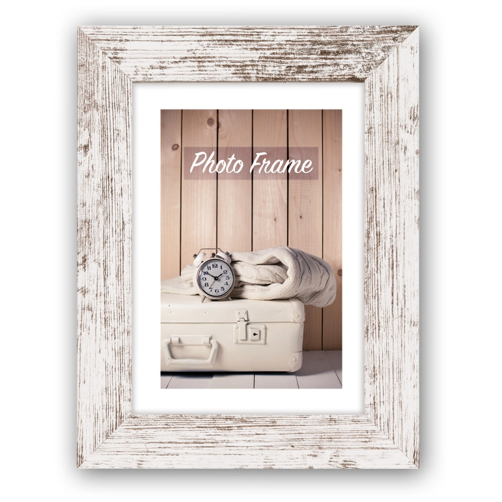 Zep Cadre Photo V21466 Nelson 6 White Wash 10x15/15x20 cm