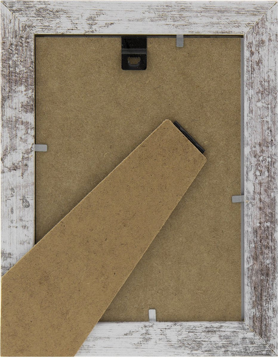 Zep Cadre Photo V21256 Nelson 6 White Wash 20x25/25x30 cm — 3