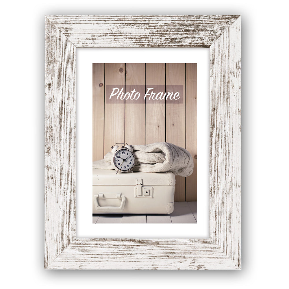 Zep Cadre Photo V21186 Nelson 6 White Wash 18x24/23x29 cm