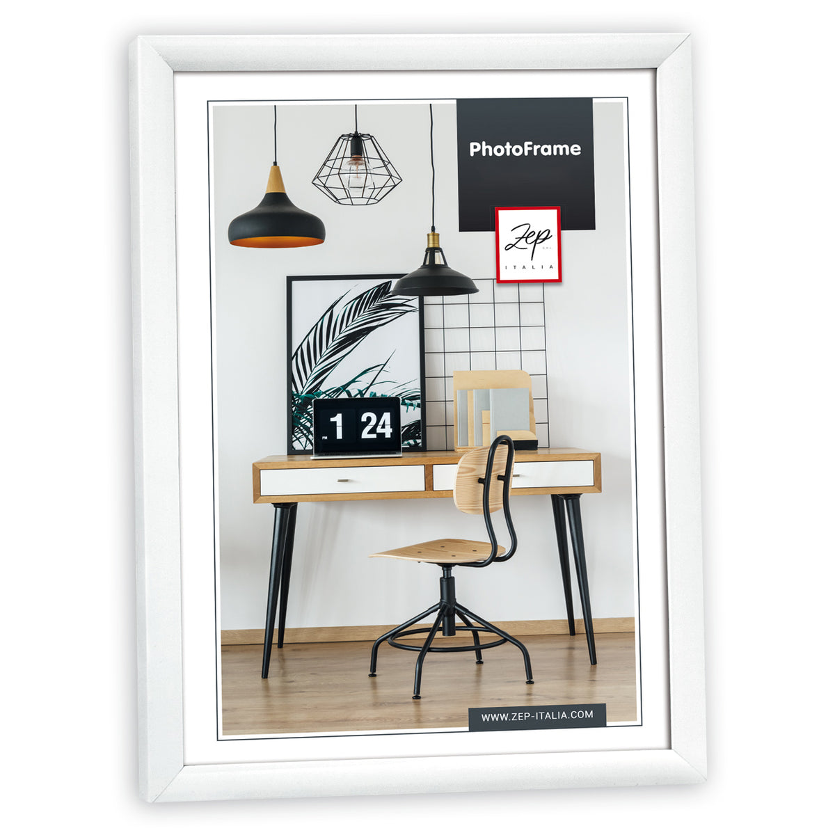 Zep Cadre Photo KW1 Blanc 10x15 cm