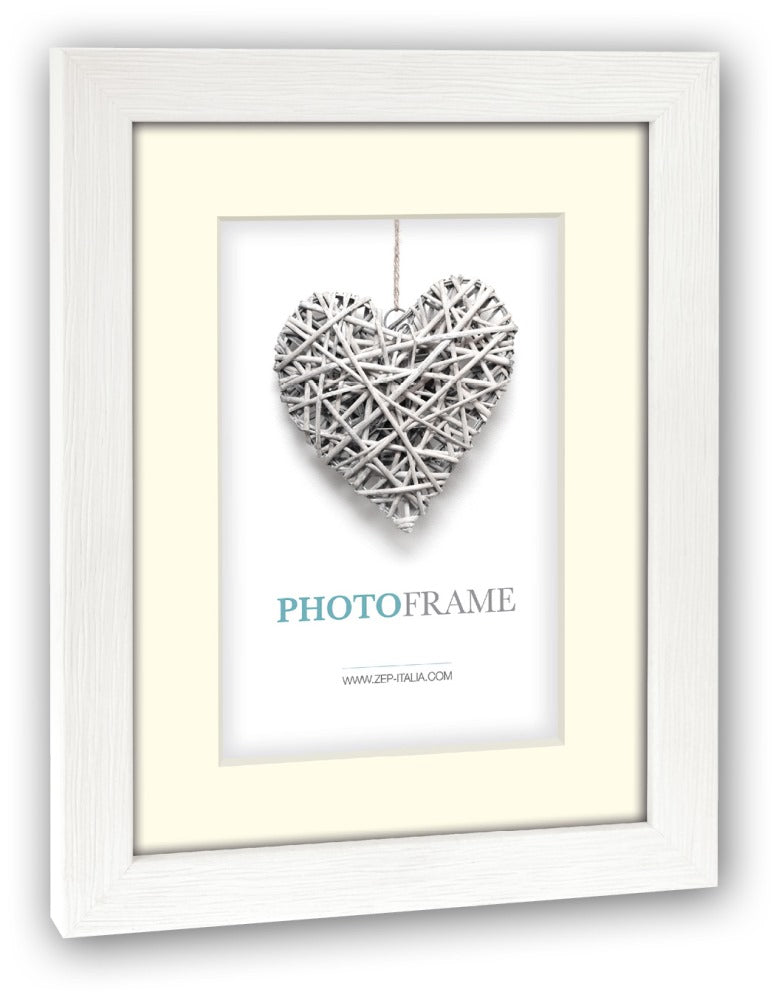 Zep Cadre Photo V32304 Regent 4 Blanc 20x20 / 30x30 cm